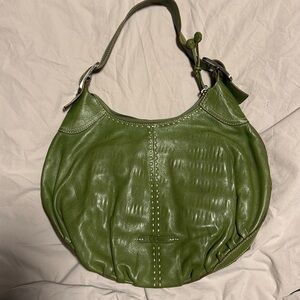Vintage Cole Haan Leather Hobo Bag